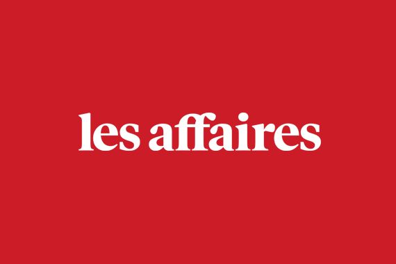 Logo les affaires rouge