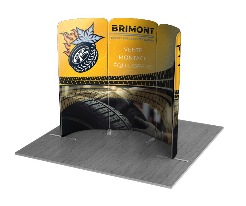 Kiosque 6,5x6,5ft - Modulaire B